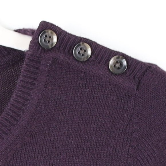 Gap Dark Purple Crewneck Sweater - Picture 3 of 3